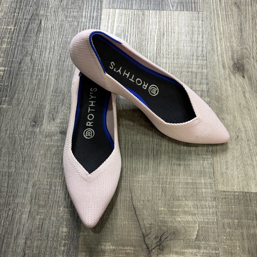 Rothys Petal Pink Solid Point, EUC - Picture 15 of 16